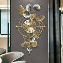 Modern Pointer Gold Metal Art Wall Clock, iBuyXi.com