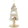 Three Tier Holiday Pine Cat Tree