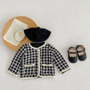Tweed Plaid Two Piece Set Baby Clothes