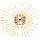 Luxury Iron Wall Light Clock For Home Decor - view 4