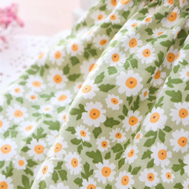 Summer Flower Print Pet Dresses