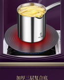 New Home Oil Fryer Stainless Steel Large Capacity Multifunctional Small Fryer Precise Temperature Control Frying Pan Saucepan, ibuyxi.com
