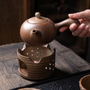 Imitation Firewood Tea Pot Antique Rough Pottery Set, ibuyxi.com