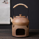 Imitation Firewood Tea Pot Antique Rough Pottery Set, ibuyxi.com