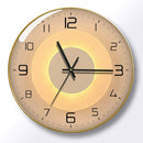 Fashion Ultra Thin Black Frame Silent Wall Clock, iBuyXi.com