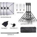 3 Soft Box Photography Studio LED Light Kit - view 5