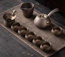 Vintage Tea Ware Gilt Iron Glaze Tea Set, ibuyxi.com