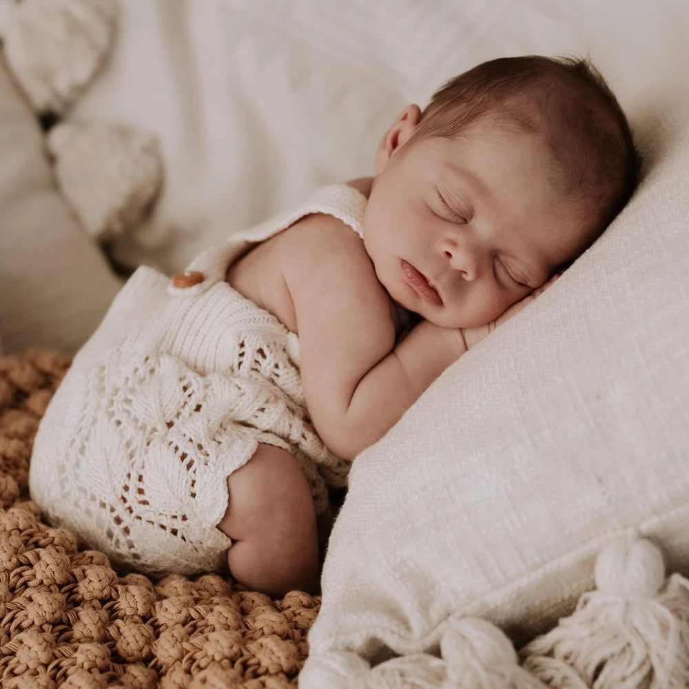 Newborn Cotton Knitted Jumpsuit - view 3