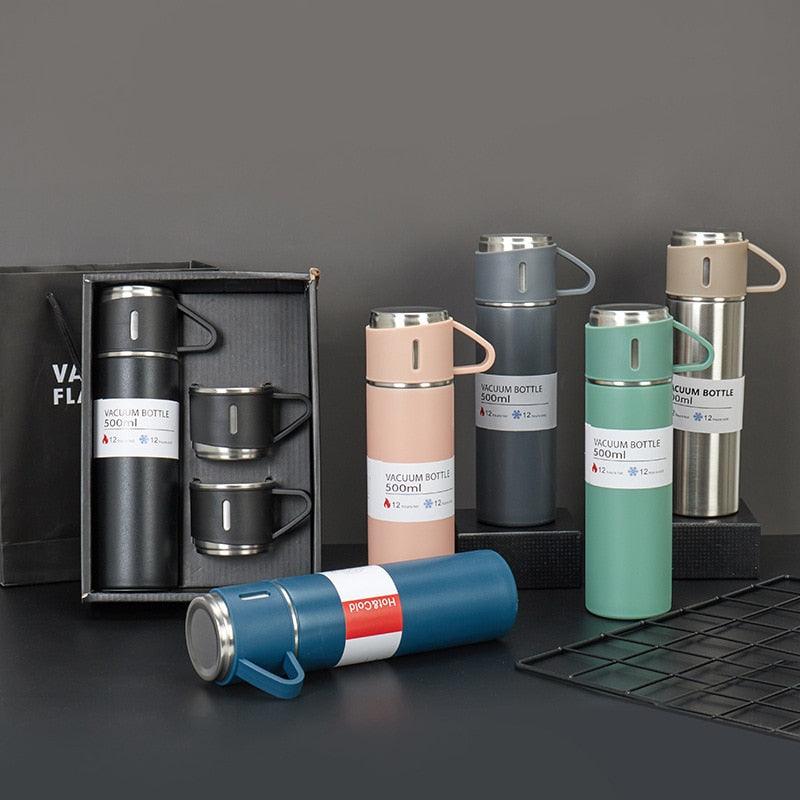 500ml Stainless Thermos & Flask Gift Set, iBuyXi.com