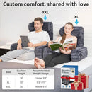 Extra Large Bed Pillow Built-In Arms, iBuyXi.com