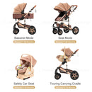 Waverley Luxury 3 in 1 Baby Stroller Travel System, iBuyXi.com