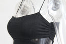 Comfy and Stylish Black Slip Short Dress, ibuyxi.com