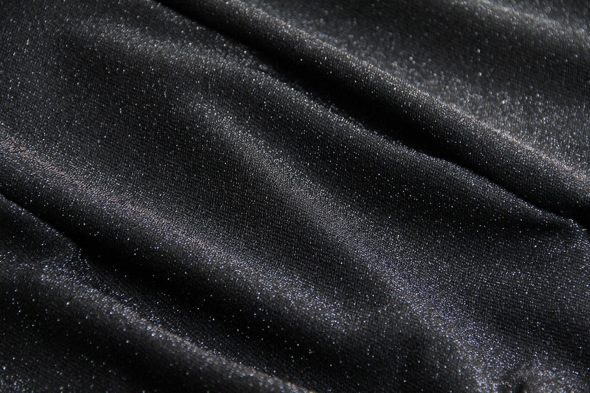 Comfy and Stylish Black Slip Short Dress, ibuyxi.com