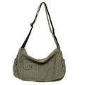 Casual Canvas Messenger Bag