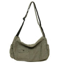 Casual Canvas Messenger Bag