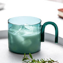 Creative Heat-Resistant Colored Glass Mug, ibuyxi.com