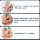 KRABALL Leather Pony Table Lacing Clamp with Punch, iBuyxi.com
