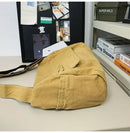 Casual Canvas Messenger Bag