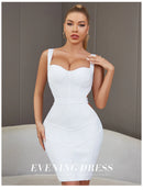 Hollow Out Tank Sleeveless White Mini Dress, ibuyxi.com