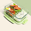 Sleek Glass Lunch Box for Food Storage, ibuyxi.com
