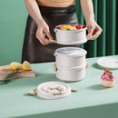 2/3 Layer Morandi Thermal Food Storage Lunch Box iBuyXi.com