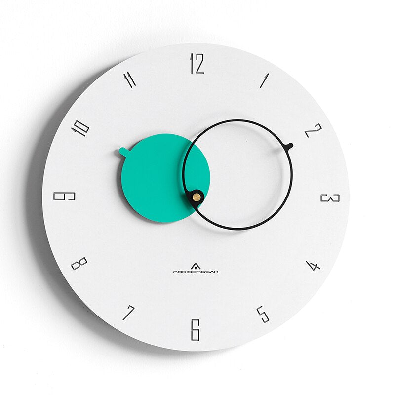 Nordic And Modern Minimalist Luxury Wall Clock - view 2