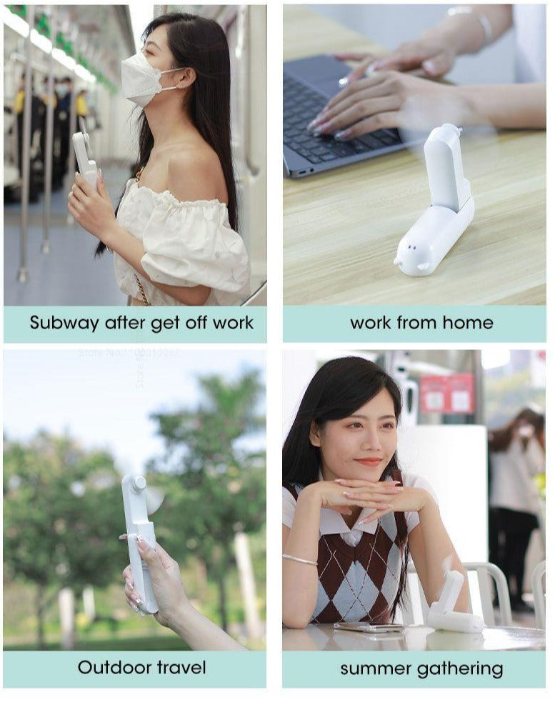 Silent and Powerful Foldable USB Mini Fan - view 10