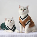 Knitted Fall Sweater Vest Pet Clothes
