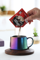 Matte Kiln Tea Cup with Walnut Plate, iBuyXi.com