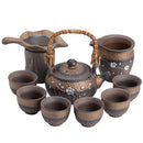 Old Thick Earthenware Tea Cup and Pot - view 10