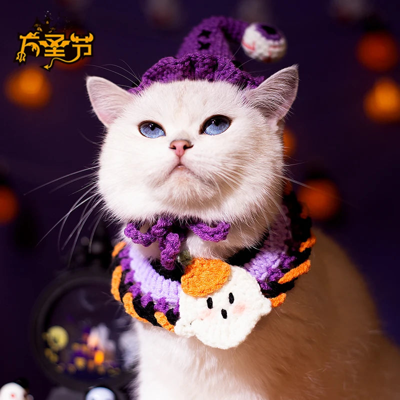 Handmade Halloween Cat Collars - view 5