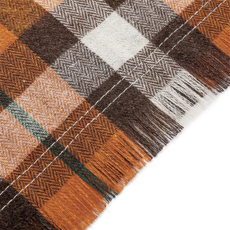 Classic Plaid Large Dog Bandanas