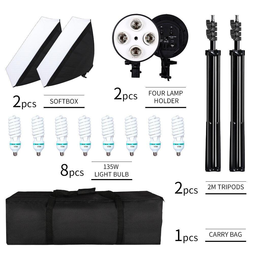 SH Studio Essential Softbox Lighting Kit - view 10