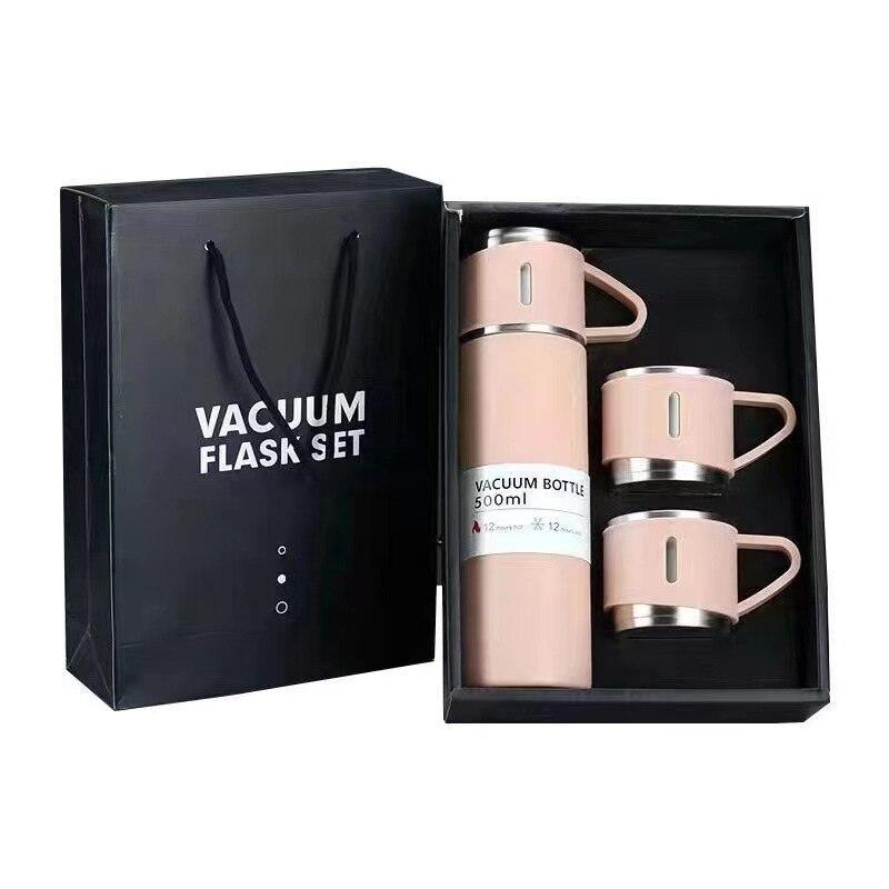 500ml Stainless Thermos & Flask Gift Set, iBuyXi.com