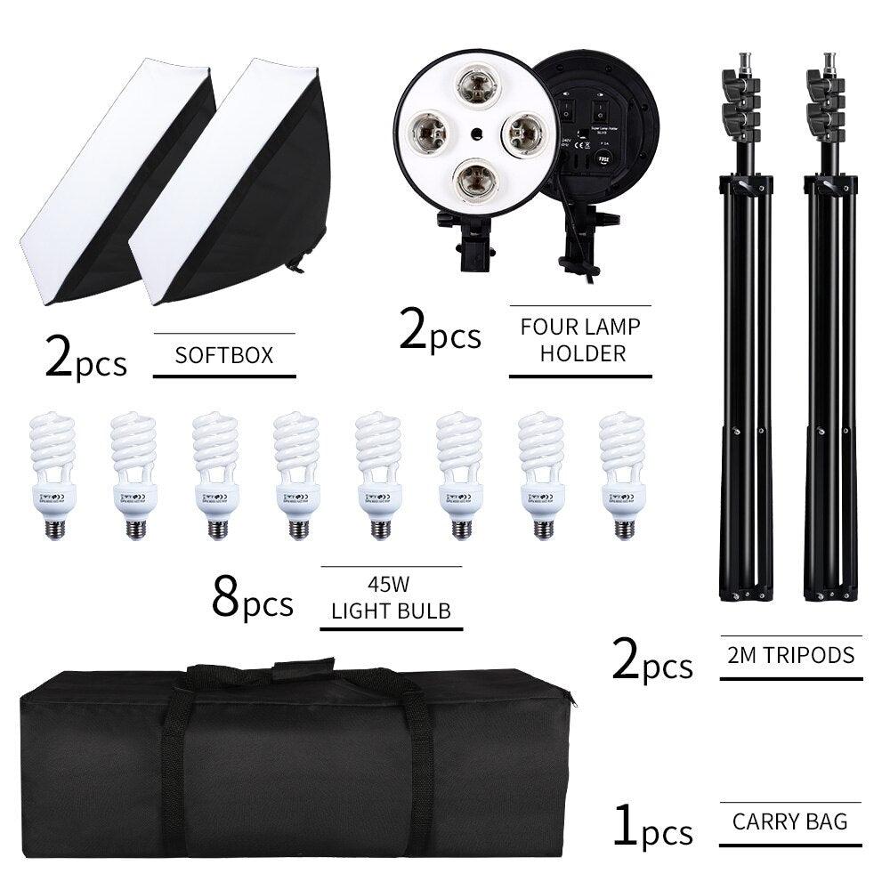 SH Studio Essential Softbox Lighting Kit - view 6