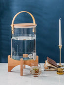 Large Capacity Glass Cold Water Pitcher with Tap, ibuyxi.com