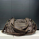 Vintage Washed Large Capacity Crossbody Bag