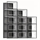 Clear Stackable Shoe Display Boxes