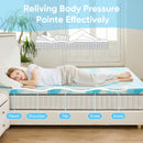 Cooling 2-3 Inch Gel Memory Foam Mattress Topper, iBuyXi.com