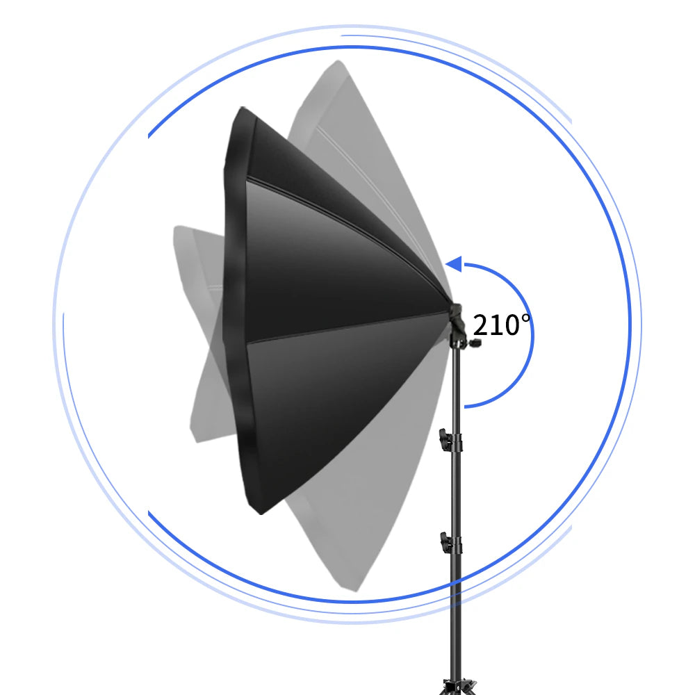 SH 70cm Octagon Softbox LED Flash Setup Kit, iBuyXi.com