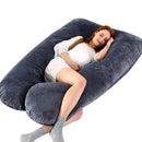U Shape Maternity Pillow With Soft Coral Fleece, ibuyxi.com
