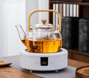 Large Handle Heat Resistant Glass Tea Pot, ibuyxi.com