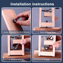 KRABALL Leather Pony Table Lacing Clamp with Punch, iBuyxi.com