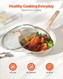 Granite Pots and Pans 17 Pieces Cookware Set