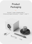 10000mAh Portable Wireless Electric Fan with Tripod Lamp, iBuyXi.com