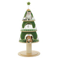 Three Tier Holiday Pine Cat Tree
