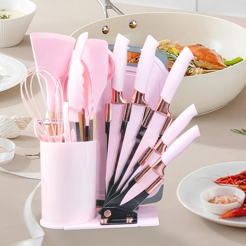 20pcs Heat-Resistant Silicone Kitchen Utensil Set