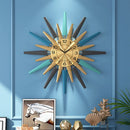 Nordic Metal Modern Wall Clock, ibuyxi.com