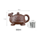 Creative Purple Sand Ceramic Pot and Cups, ibuyxi.com