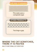 Painting Style Wall Mounted Cat Scratching Mat